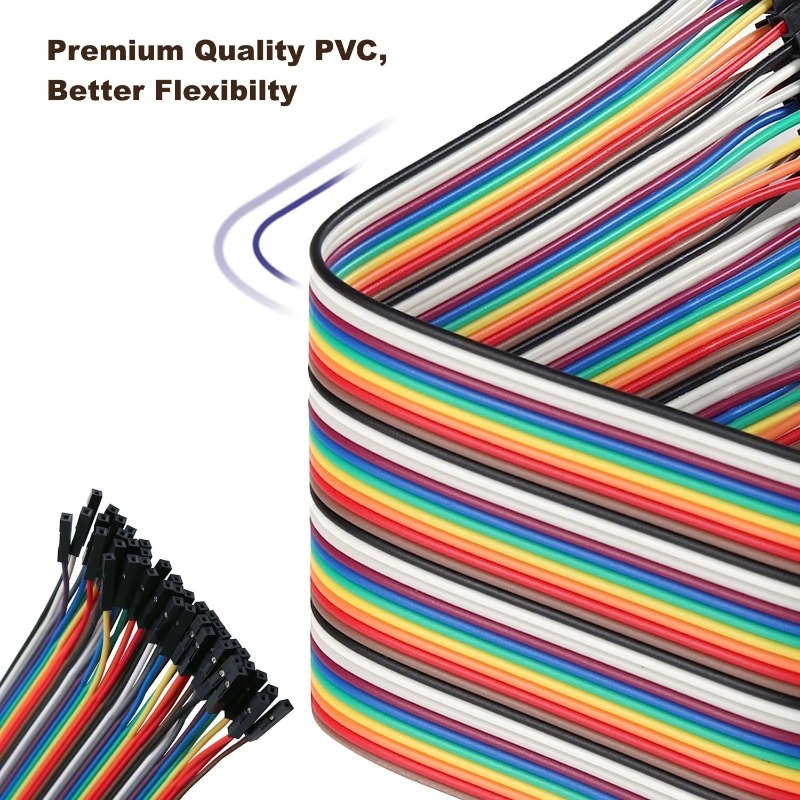 40Pin Dupont Cable Ribbon Jump - огляд і ціна Jumper Wire Kit