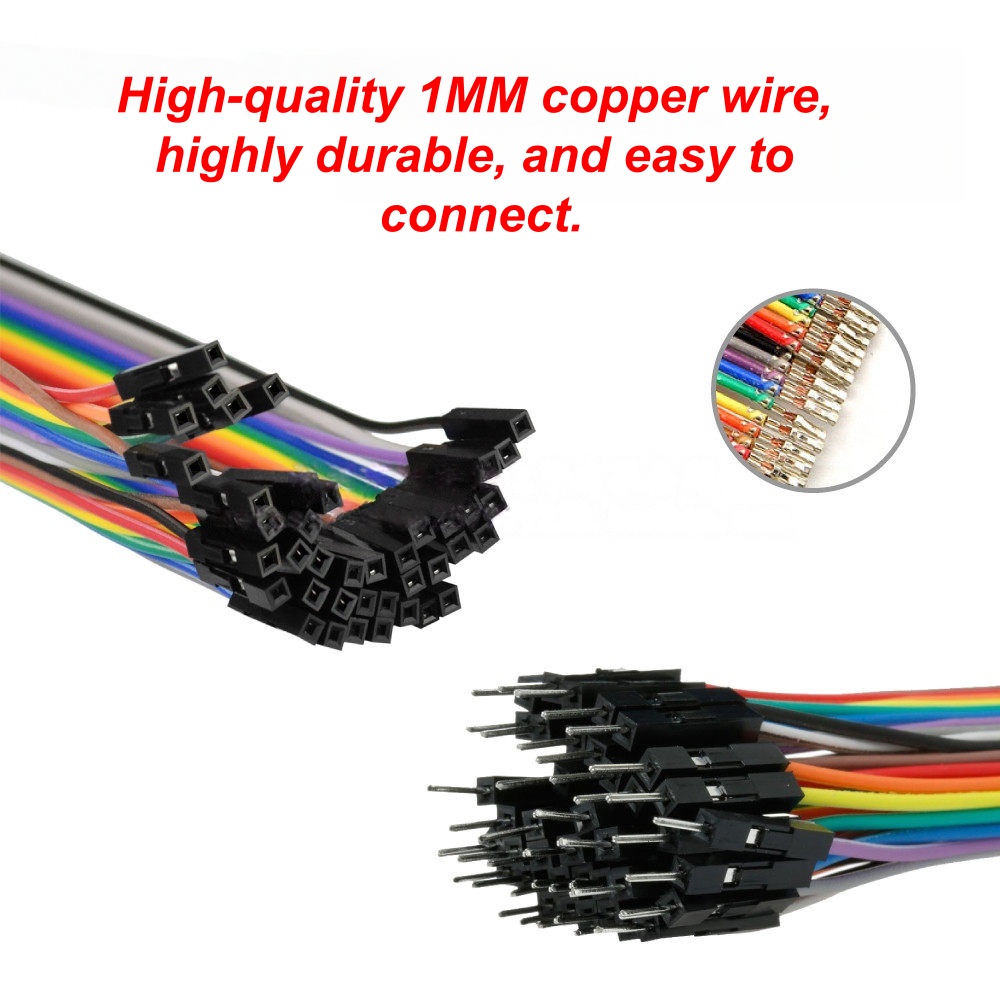 40P Dupont Line 10/15/20/30/40 - огляд і ціна Jumper Wire Kit