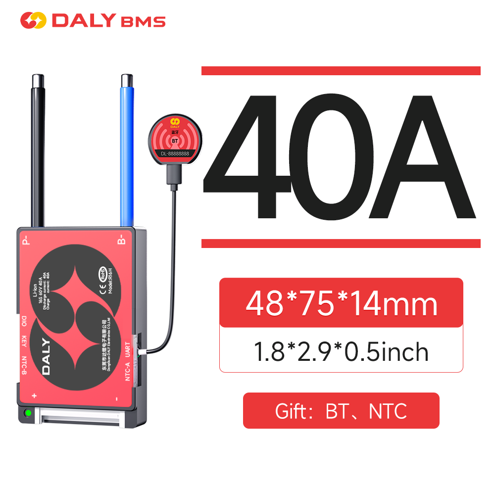 DALY Smart BMS 16S 60V 40A Li- - огляд і ціна Proto Board