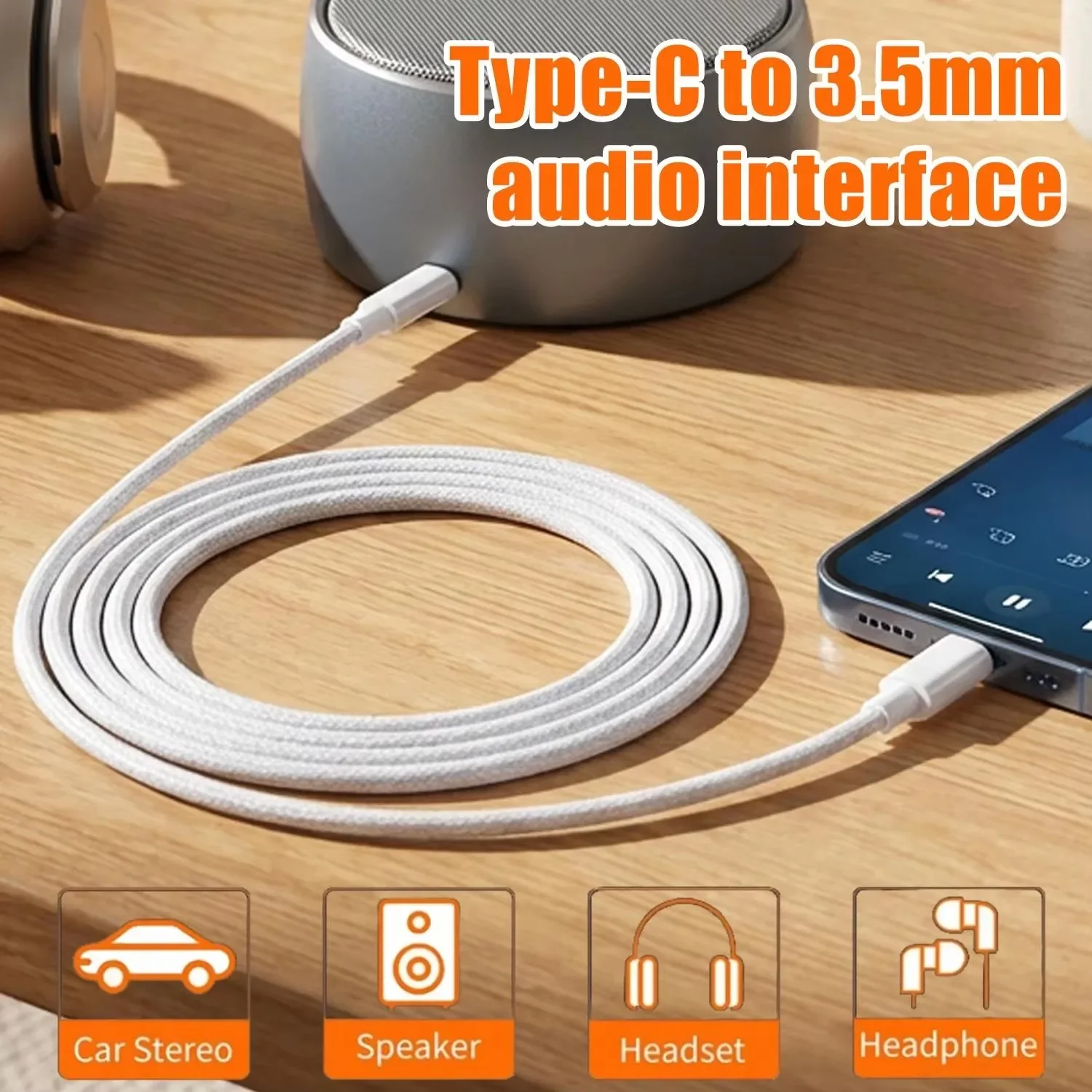 USB C to 3.5mm Male AUX Audio  - огляд і ціна Usb C Cable